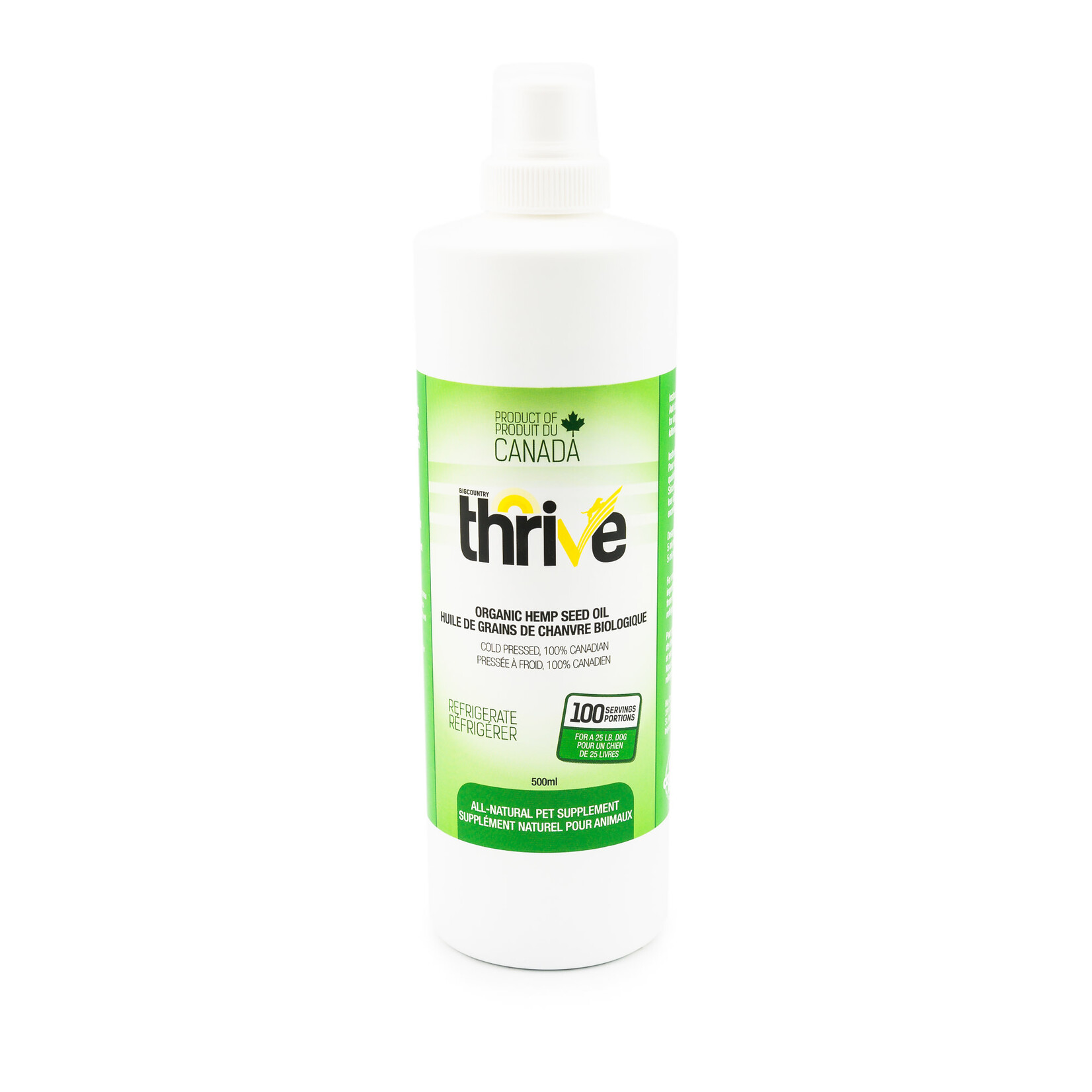 Thrive Thrive Hemp Seed Oil 500ml