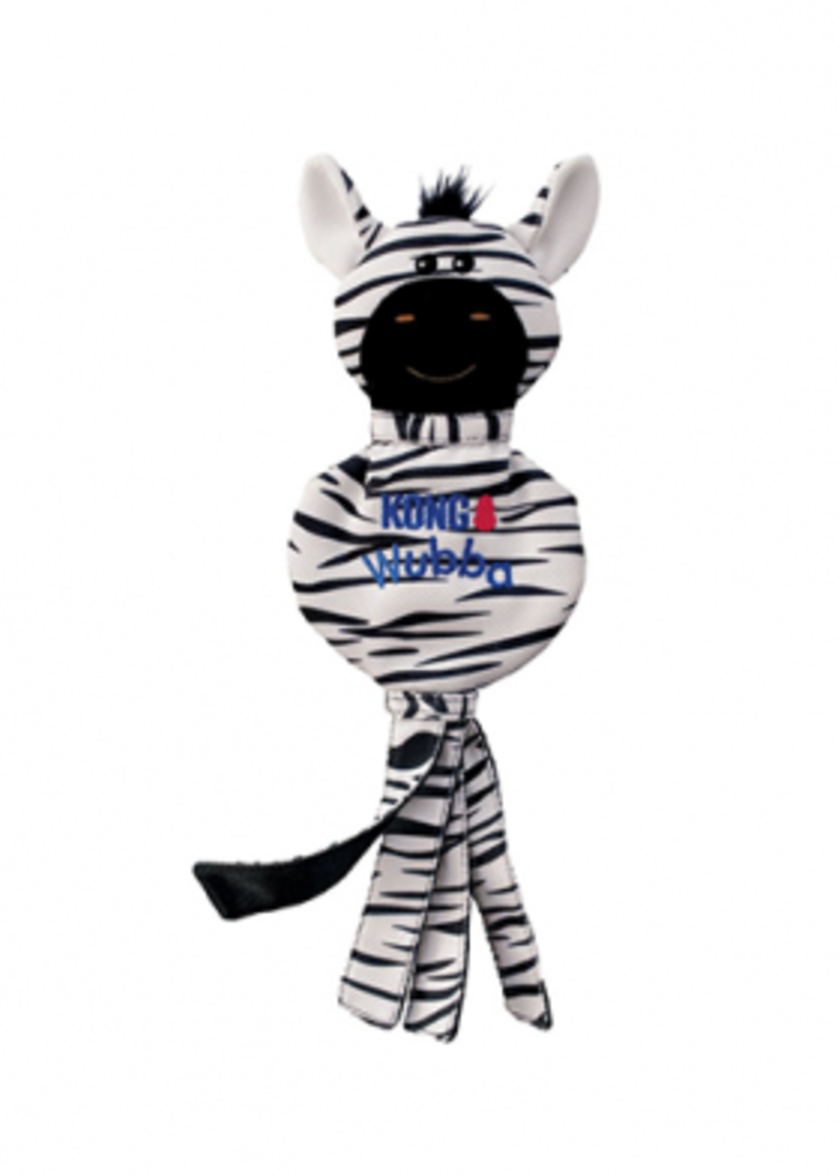 Kong® Kong Wubba No Stuff Zebra Large