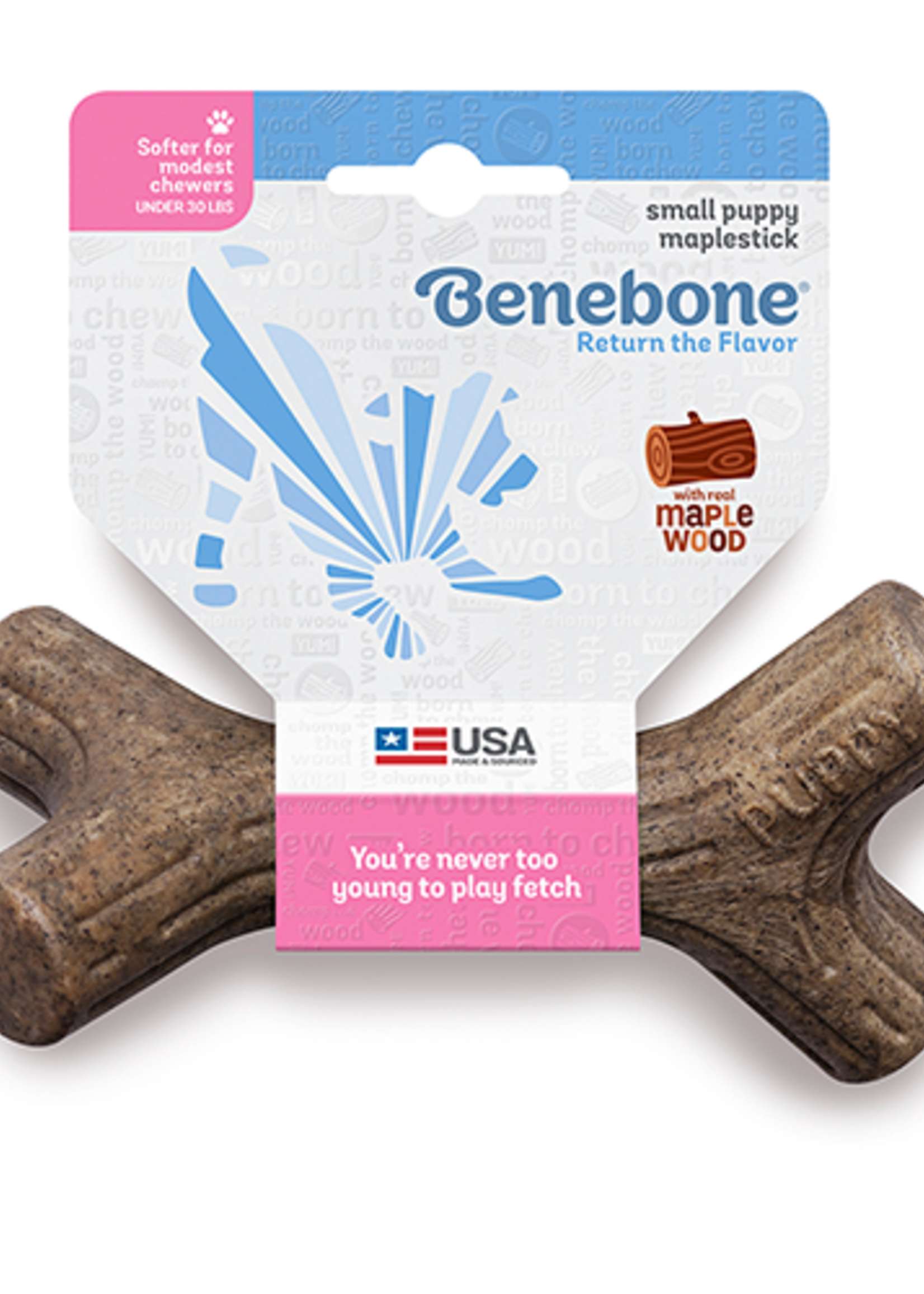 Benebone Benebone Small Puppy Maple Wood