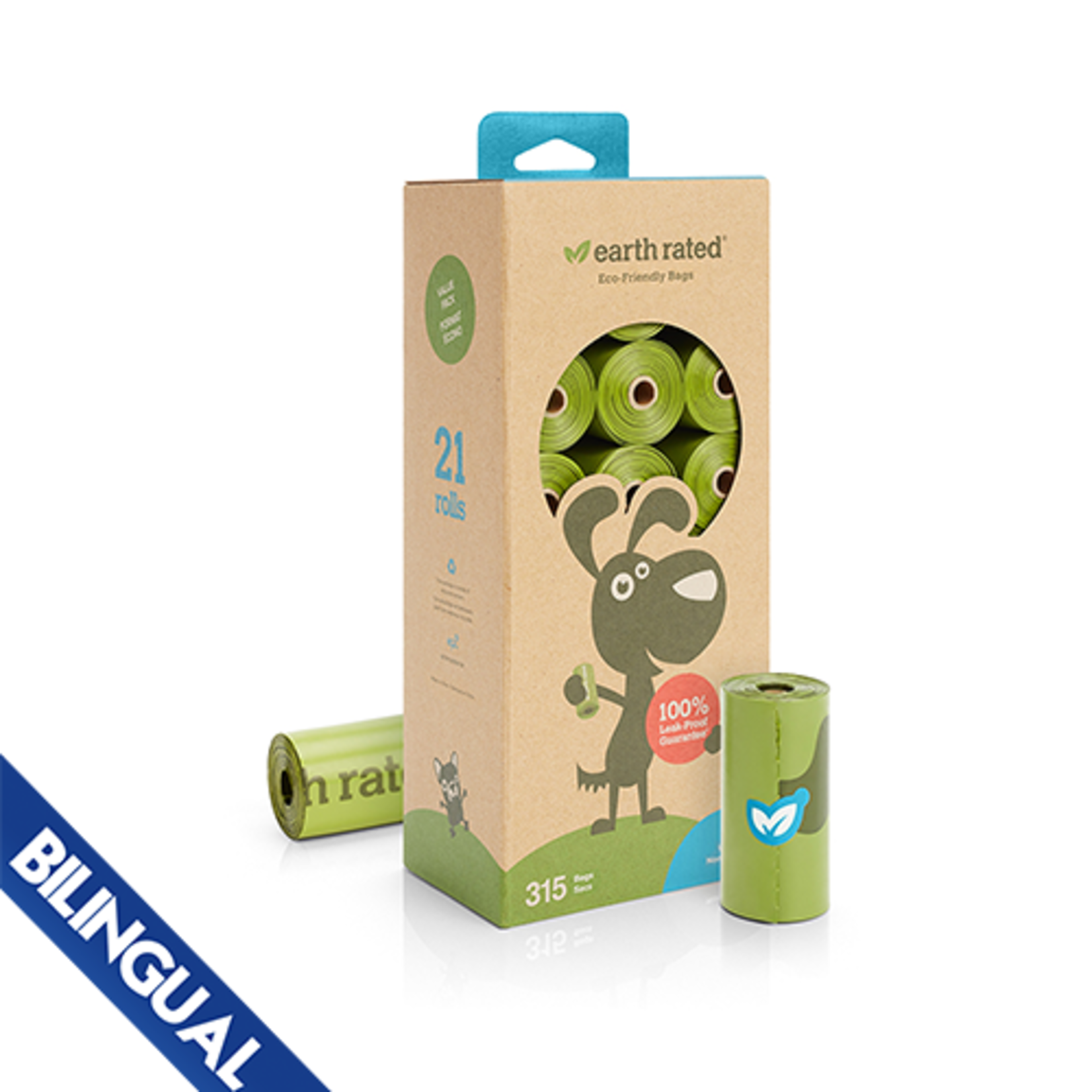 Earth Rated Earth Rated Unscented 21 Refill Rolls (315 Bags)