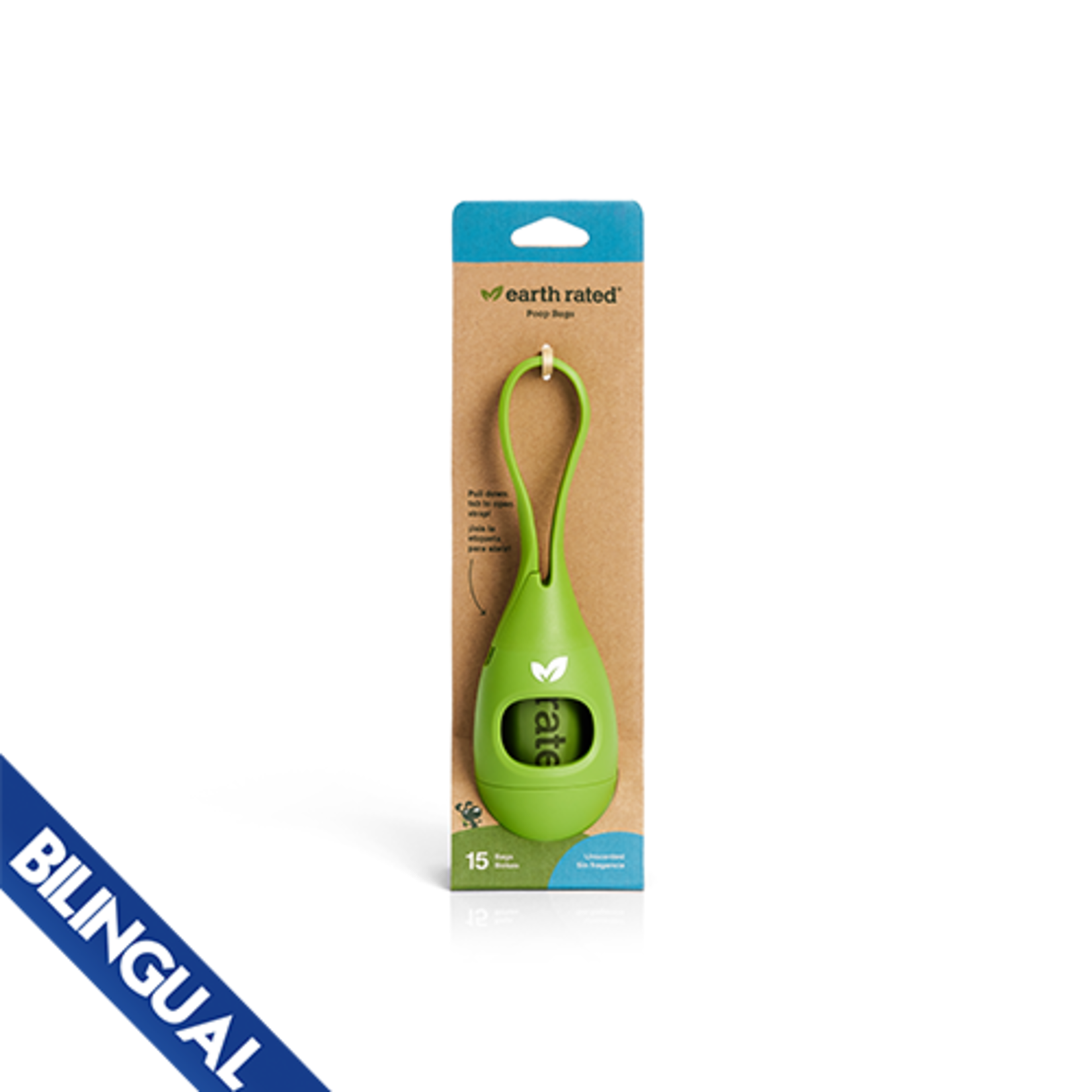 Earth Rated Earth Rated Poop Bag Leash Dispenser Unscented 15 bags