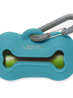 Messy Mutts Messy Mutts Silicone Waste Bag Holder Blue