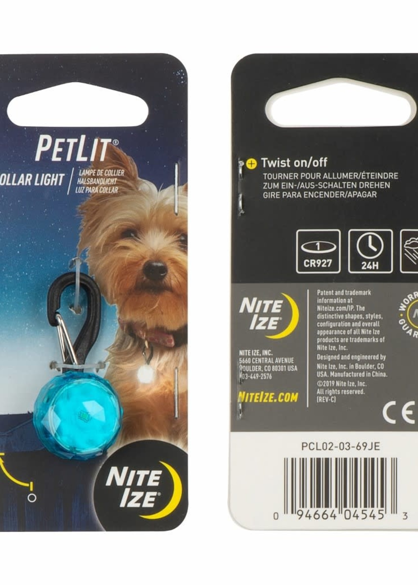 Nite Ize PetLit Turquoise