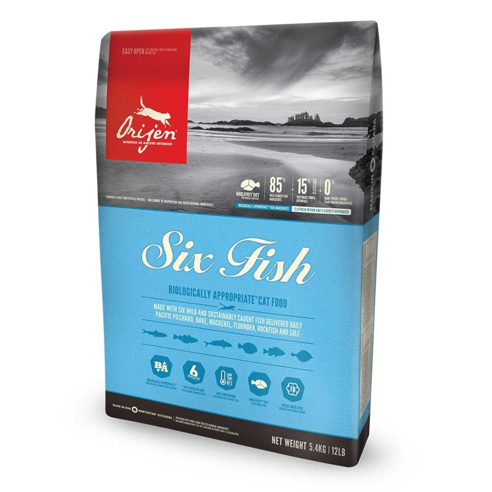 Orijen Orijen Cat Six Fish 1.8kg