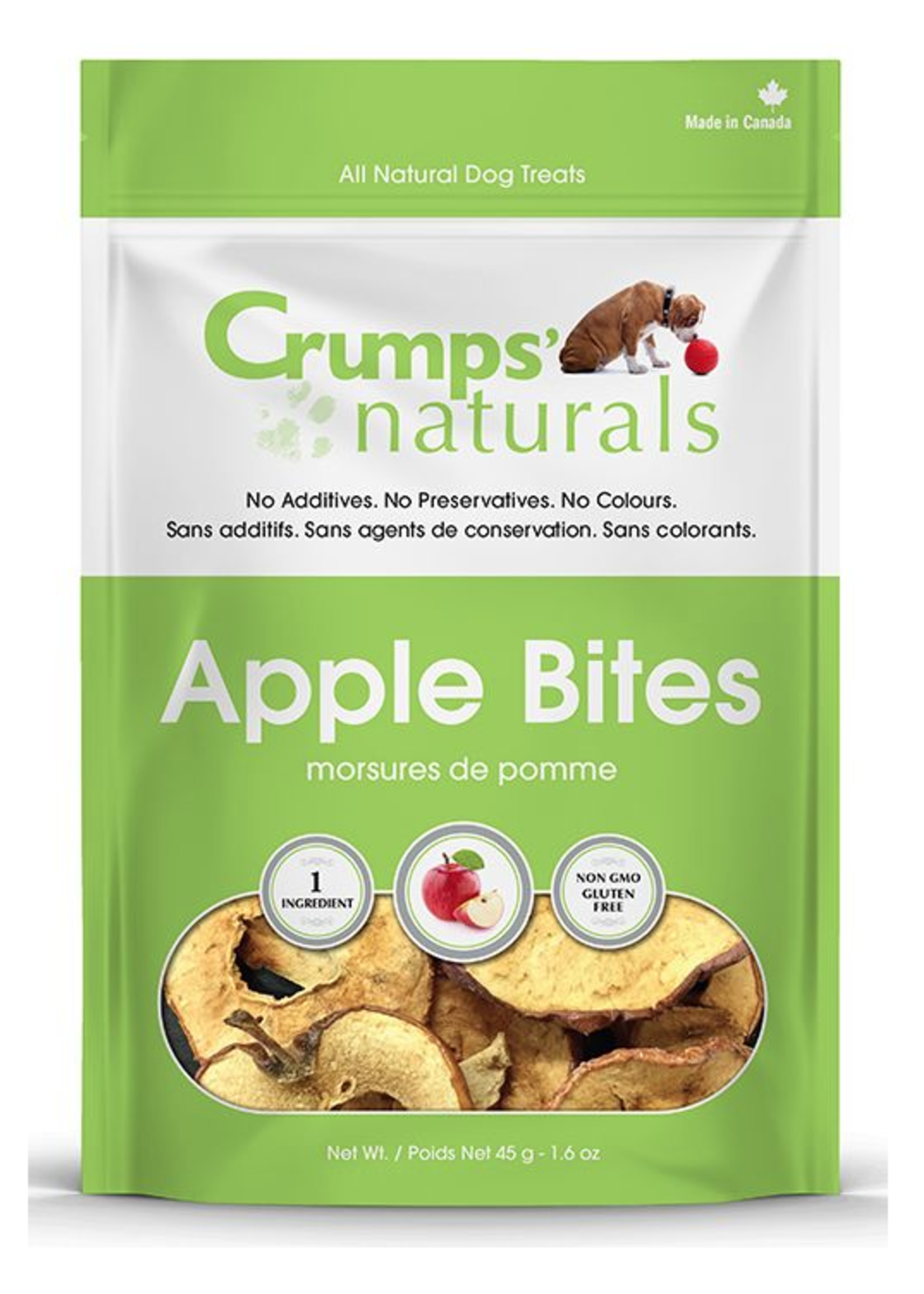 CRUMPS' NATURALS® Crumps Apple Bites Dog 45g/1.6oz
