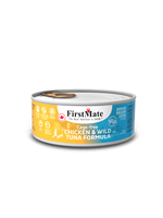 FirstMate FirstMate Grain Free 50-50 Blend Chicken Tuna Cat Can 156g