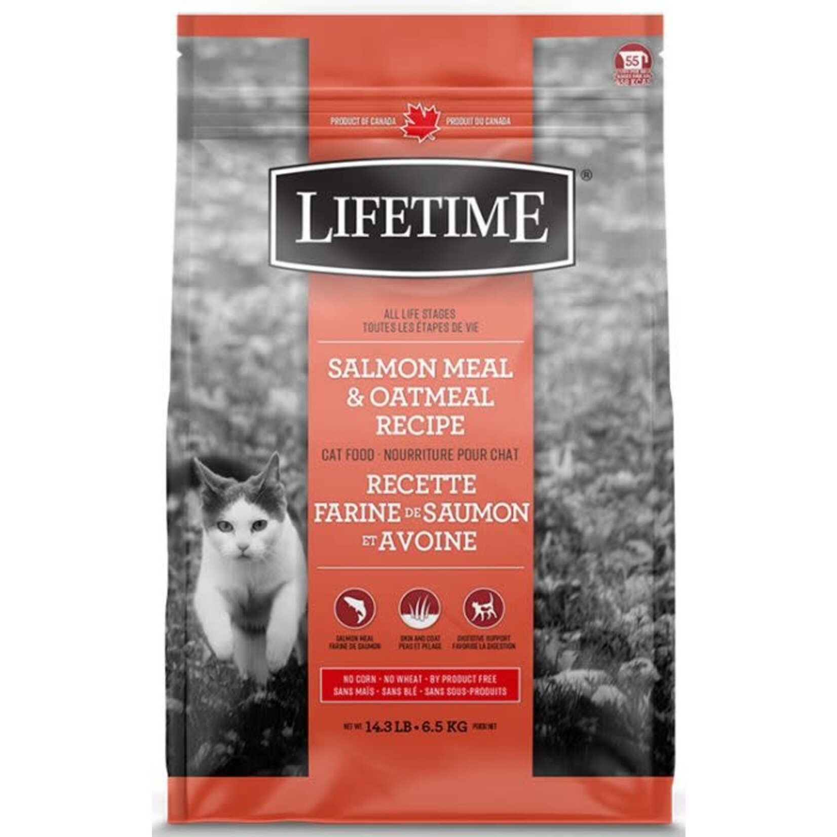 Lifetime Lifetime Cat All Stages Salmon & Oatmeal 6.5kg
