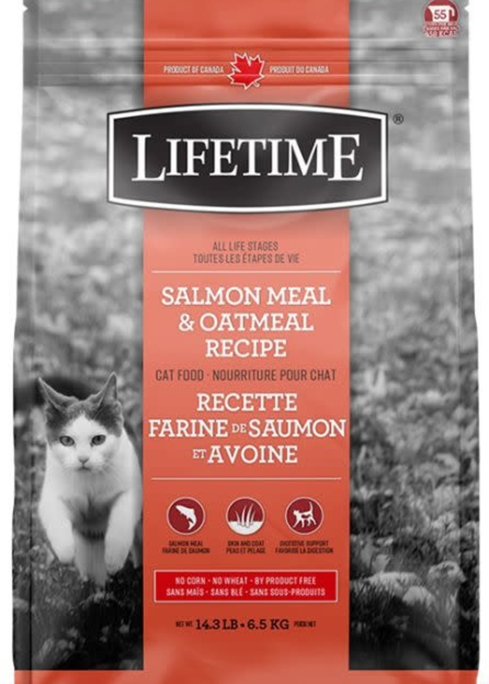 Lifetime Lifetime Cat All Stages Salmon & Oatmeal 6.5kg