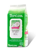 Tropiclean® Tropiclean Deep Cleaning Pet Wipes 100ct