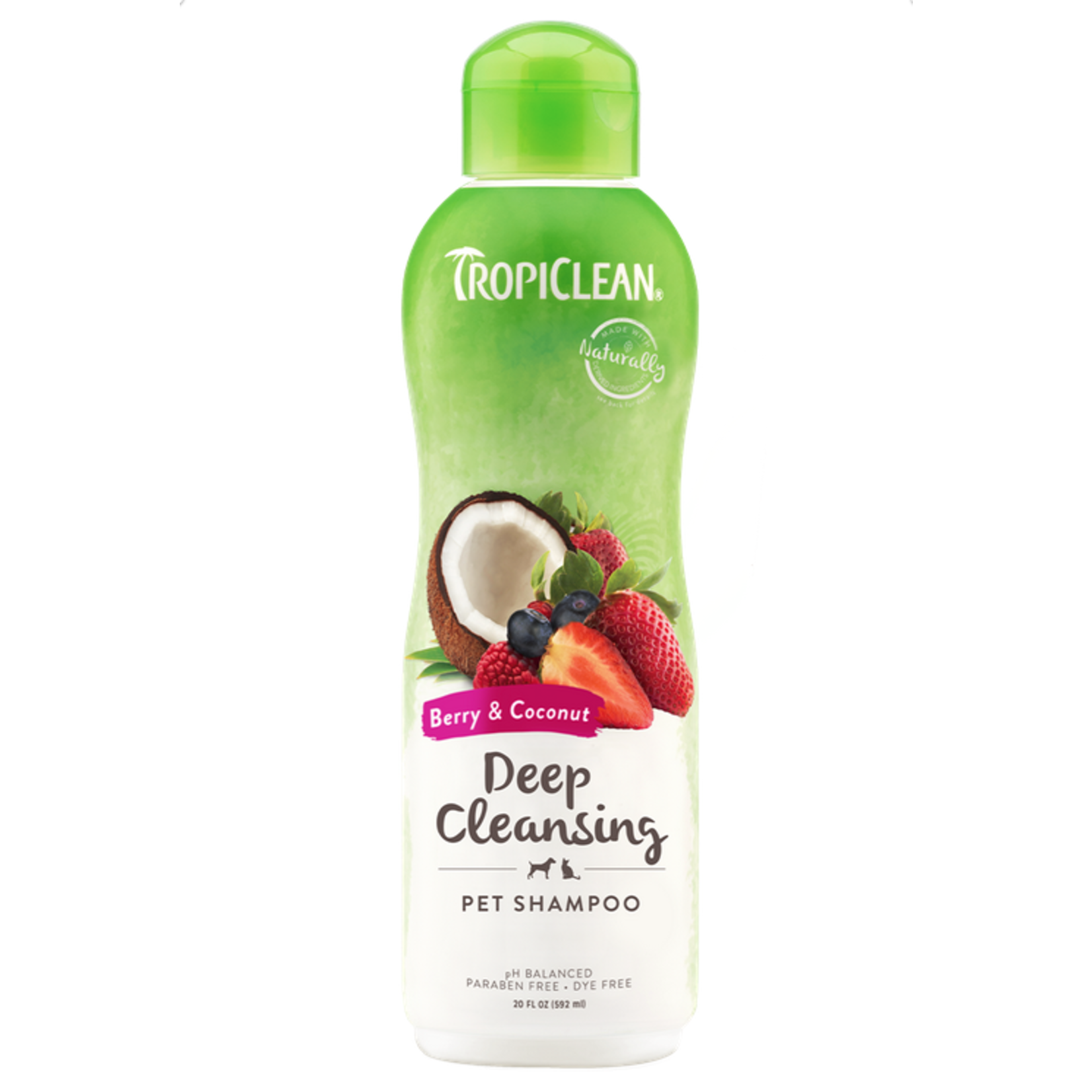 Tropiclean® Tropiclean Berry and Coconut Deep Clean Pet Shampoo 20oz.
