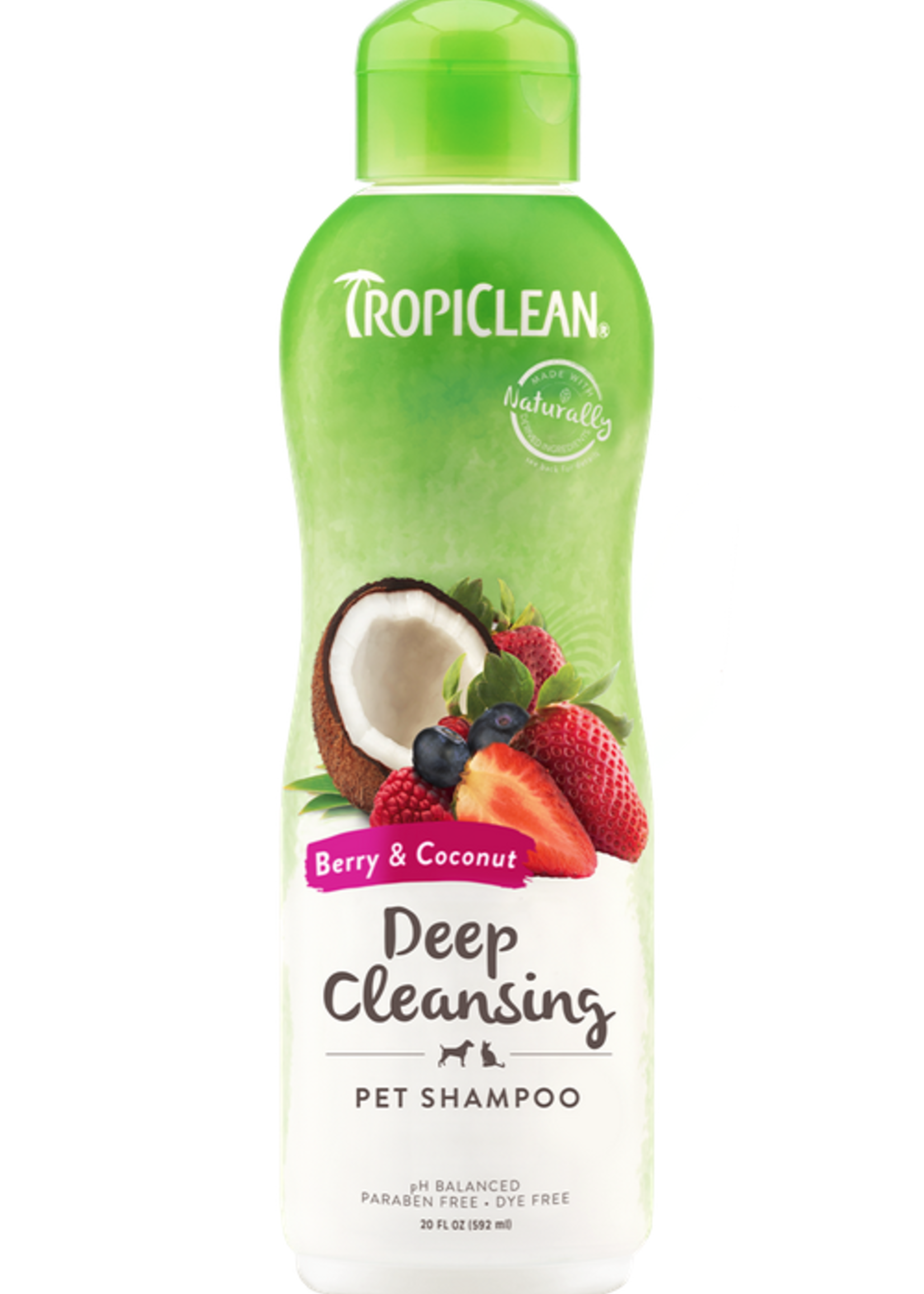 Tropiclean® Tropiclean Berry and Coconut Deep Clean Pet Shampoo 20oz.