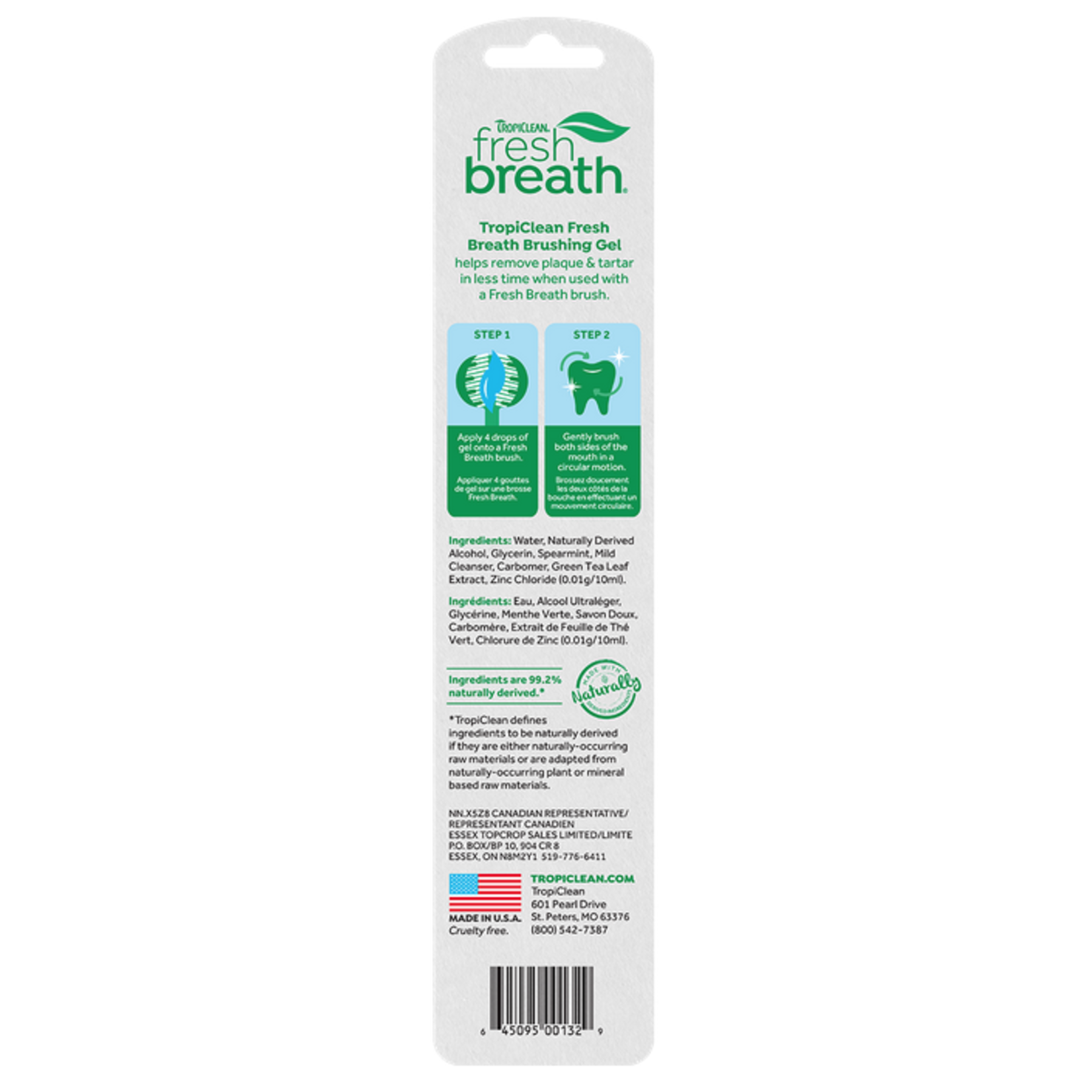 Tropiclean® Tropiclean Brushing Gel Dog 2oz
