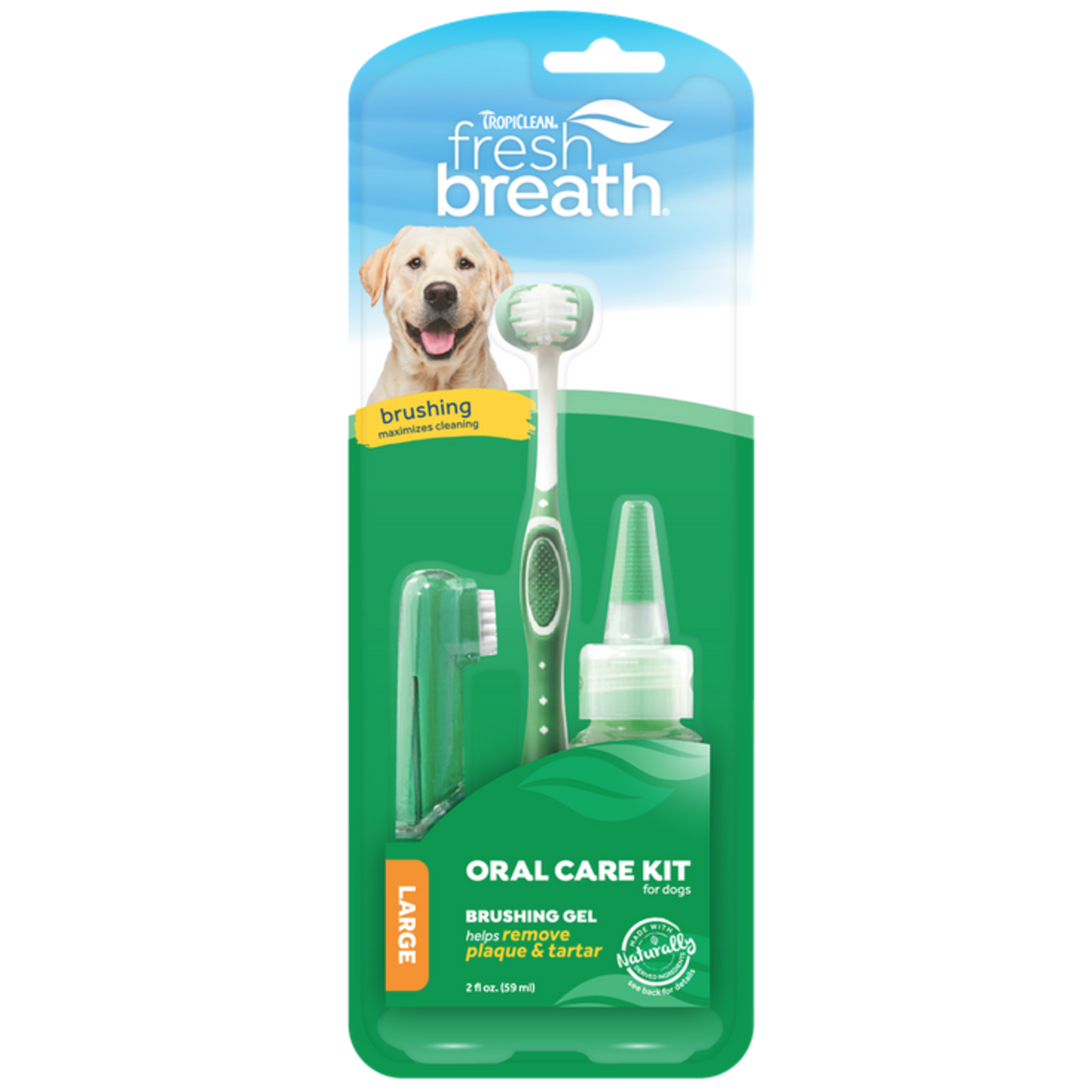 Tropiclean® Tropiclean Oral Care Kit Medium & Large Dog 3 pc