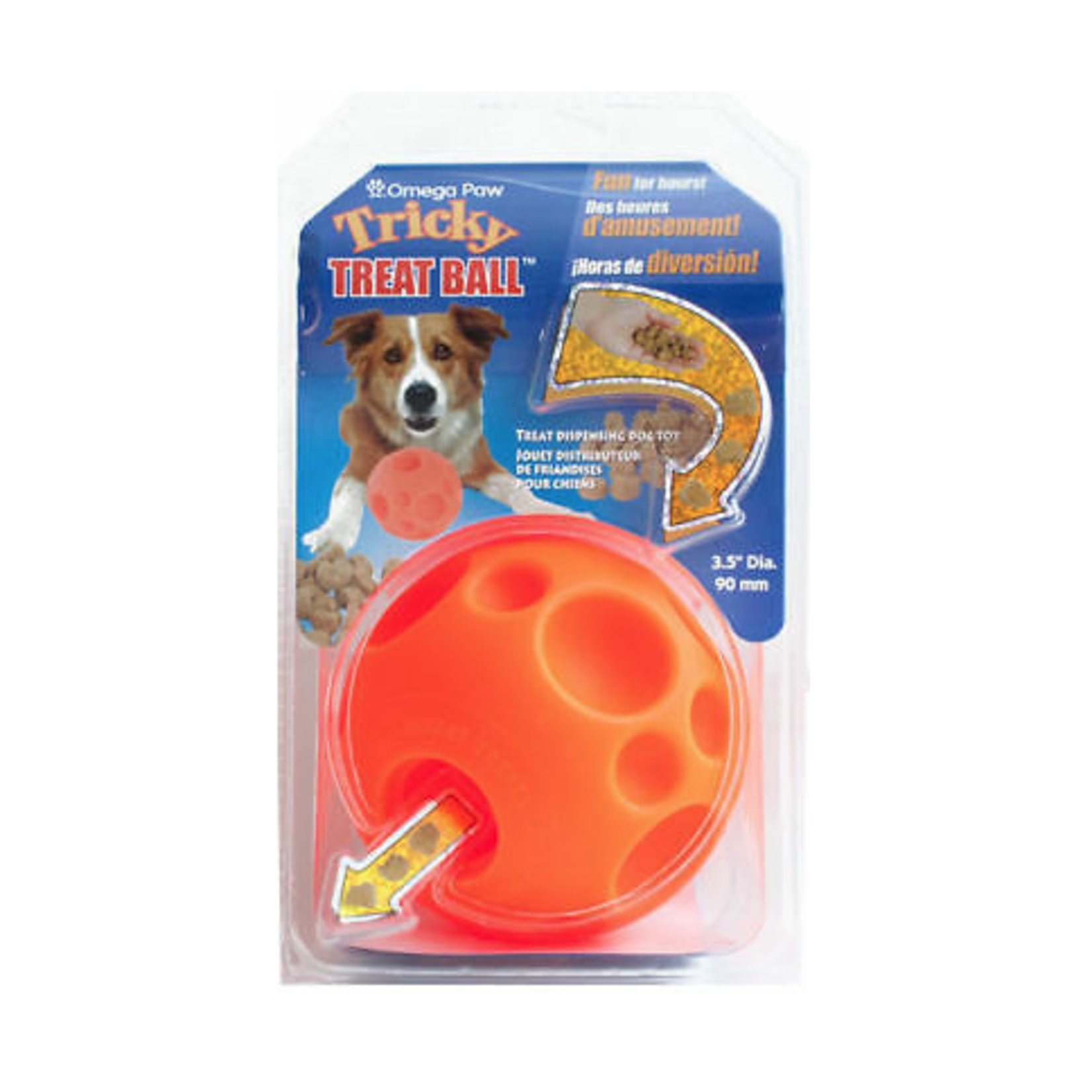 Omega Paw Tricky Treat Ball Medium