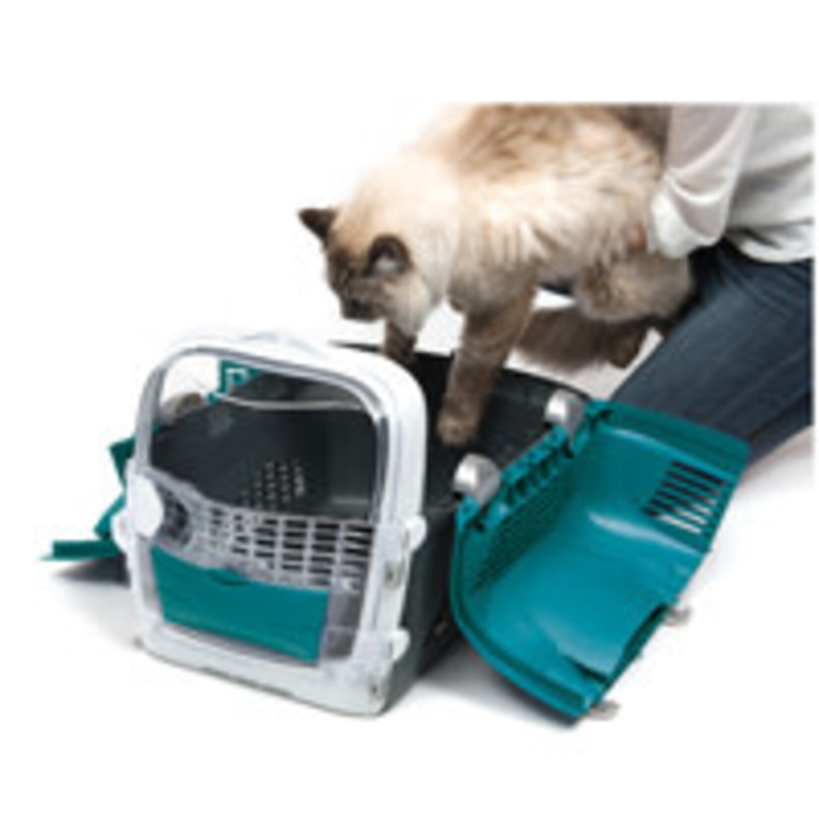 Catit 2.0 Cabrio Carrier, Turquiose, Airplane Safe