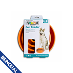 Outward Hound Outward Hound Fun Feeder Slo Bowl Large/Regular Orange