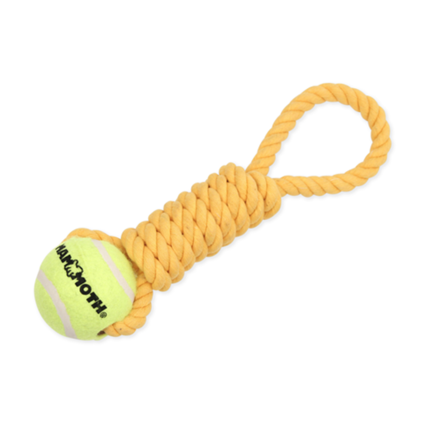Mammoth Mammoth Twister Pull Tug with Tennis Ball Medium 12" (assorted colours)