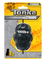 Tonka Tonka Tread Feeder Toy Medium Black 3.5"