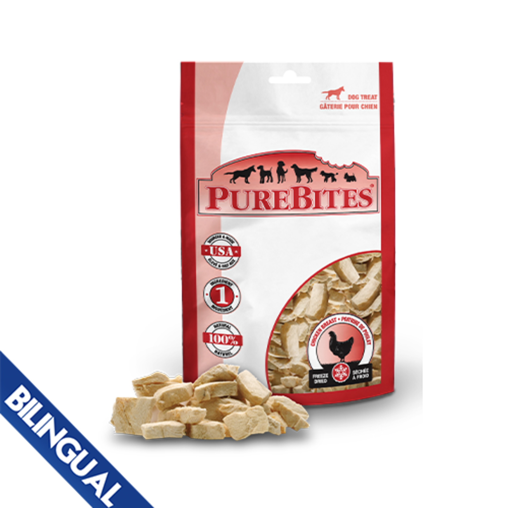 Purebites® PureBites Dog Chicken Breast Freeze Dried Treat 85gm.