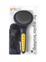 jw JW Grip Soft Large Slicker Brush-Soft Pin