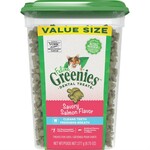 Greenies Greenies Feline Dental Treat Salmon Tub 9.75oz