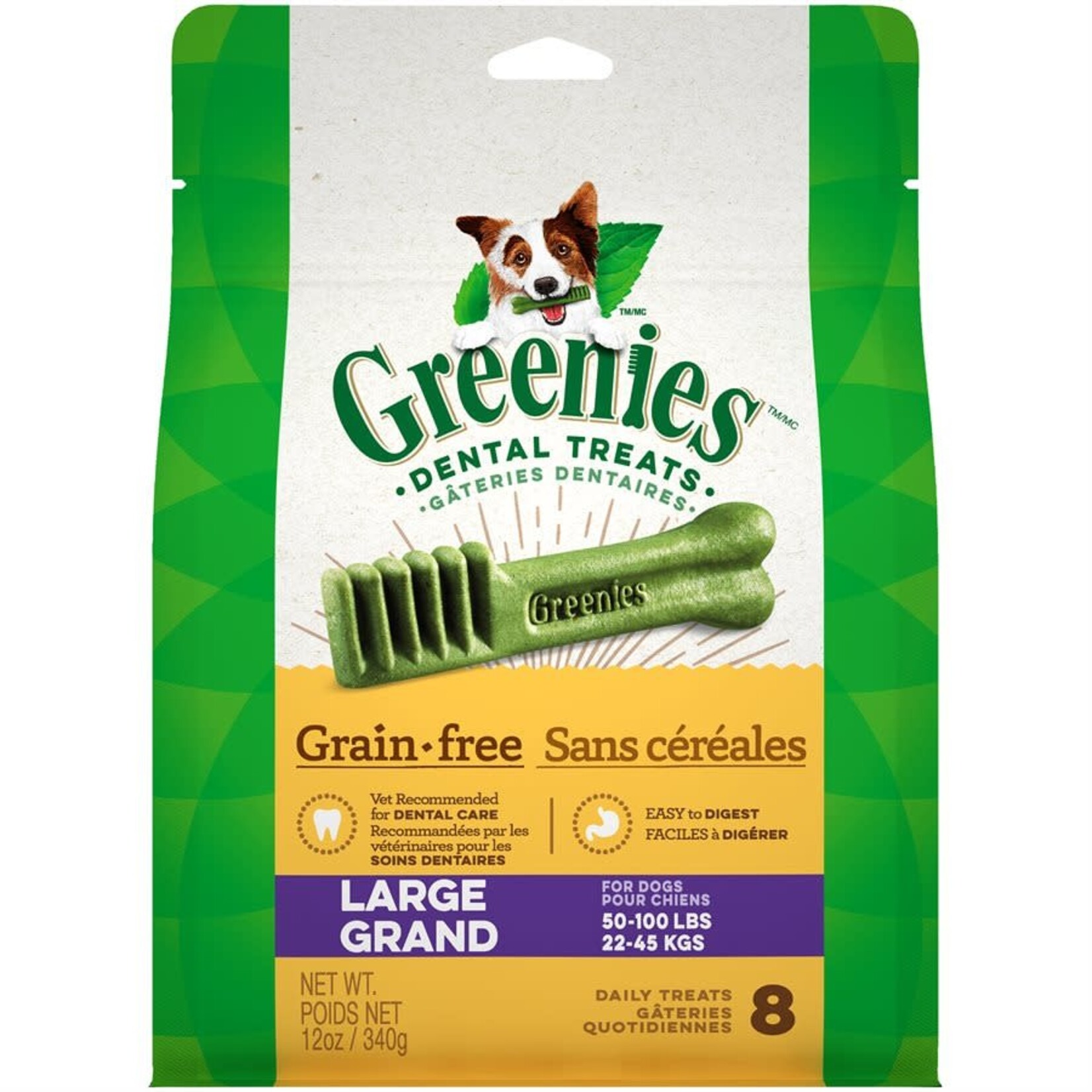 Greenies Greenies Grain Free Treat-Pak Large 12oz