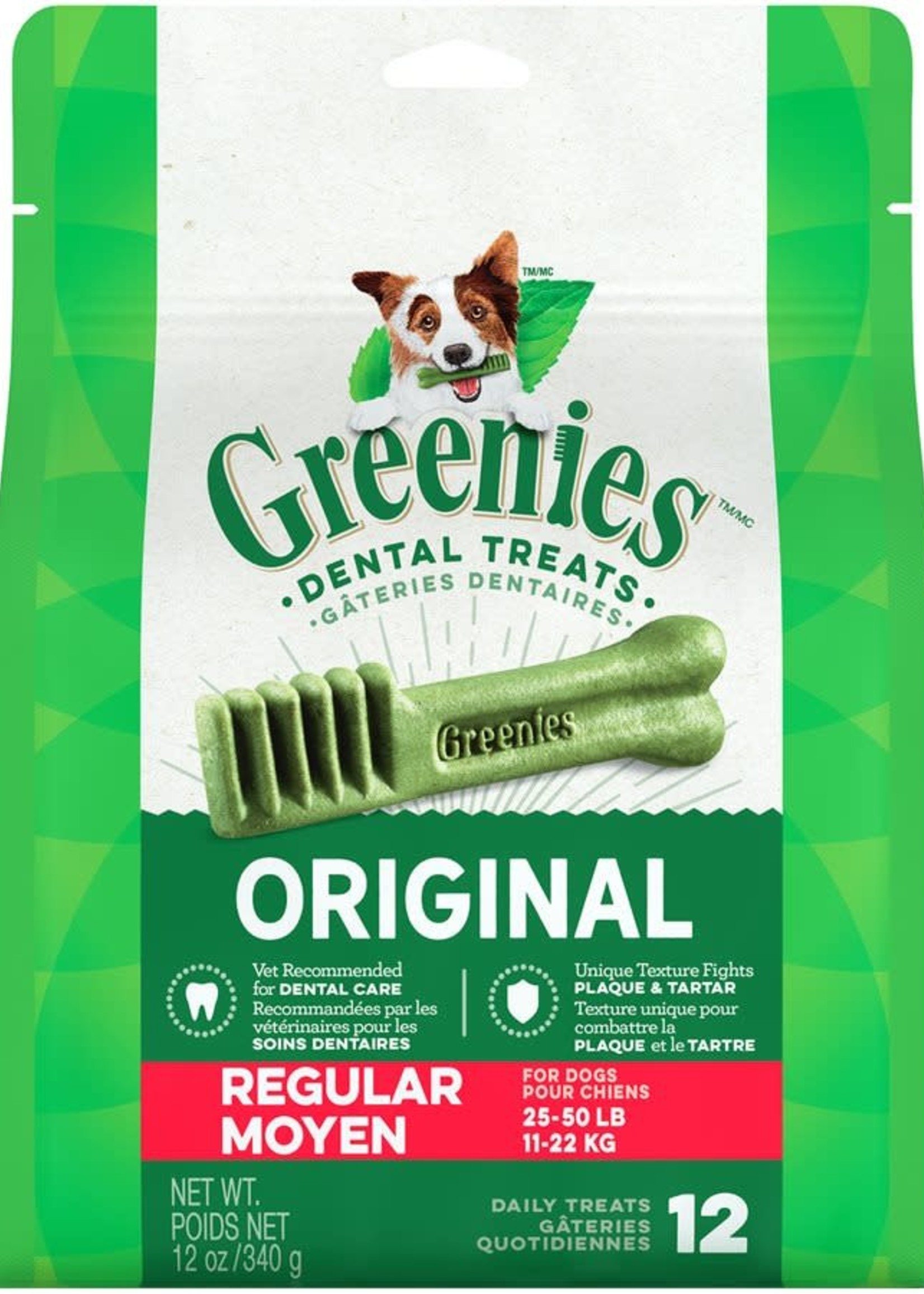 Greenies Greenies Treat-Pak Regular 12-12oz