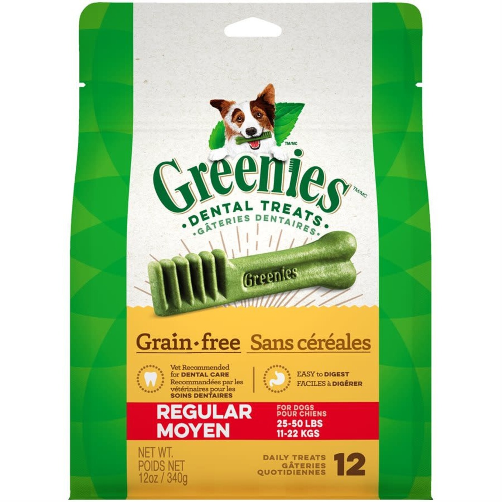 Greenies Greenies Grain Free Treat-Pak Regular 12oz