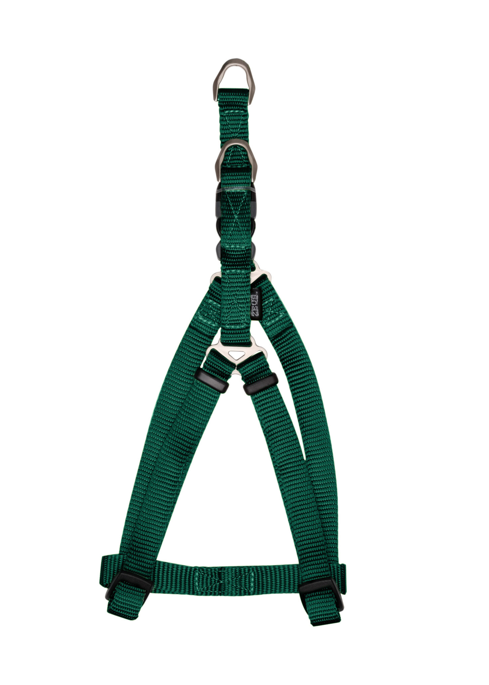 Zeus Step-In Harness Small Forest Green