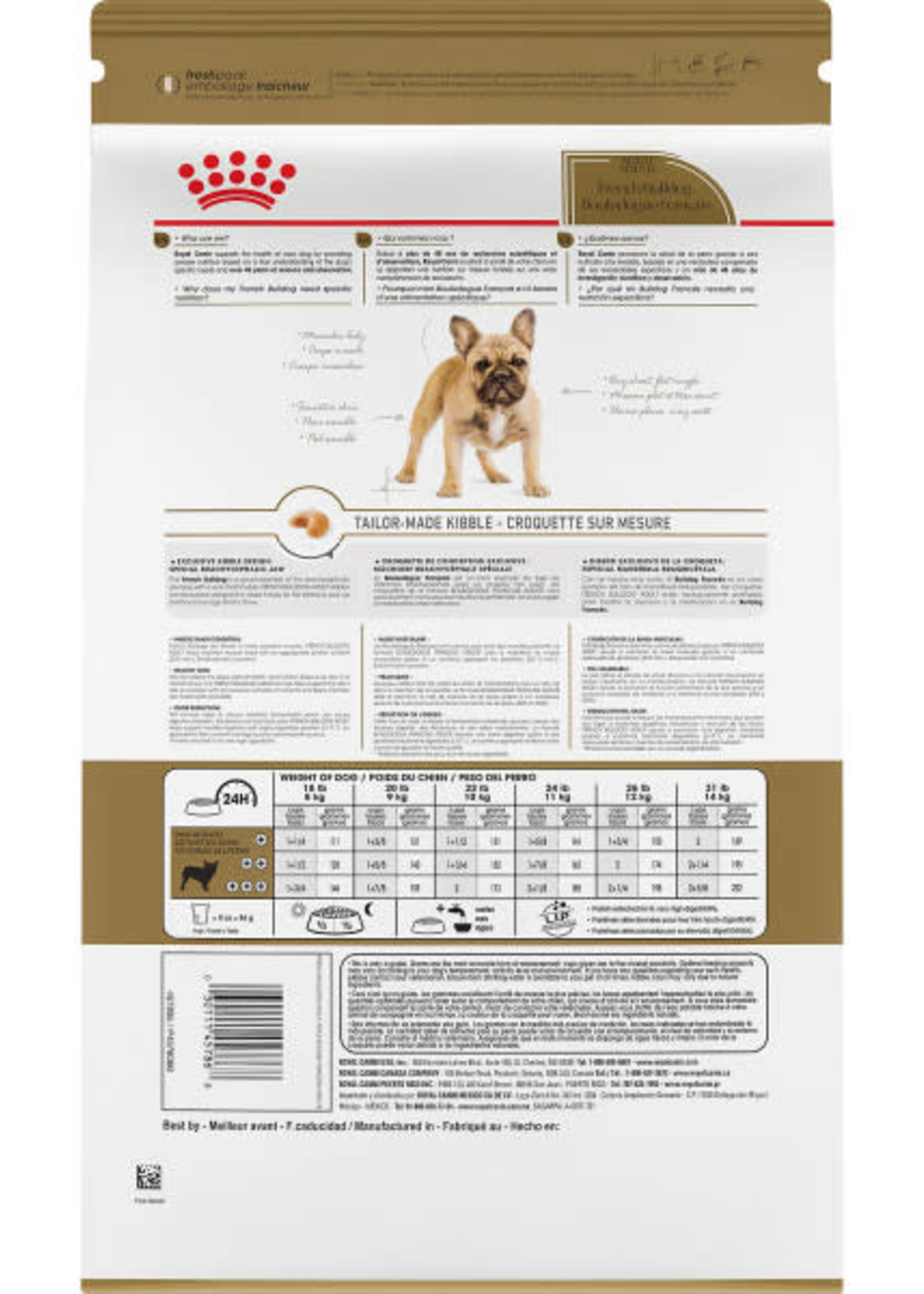 Royal Canin® Royal Canin Dog French Bulldog Adult 17lb