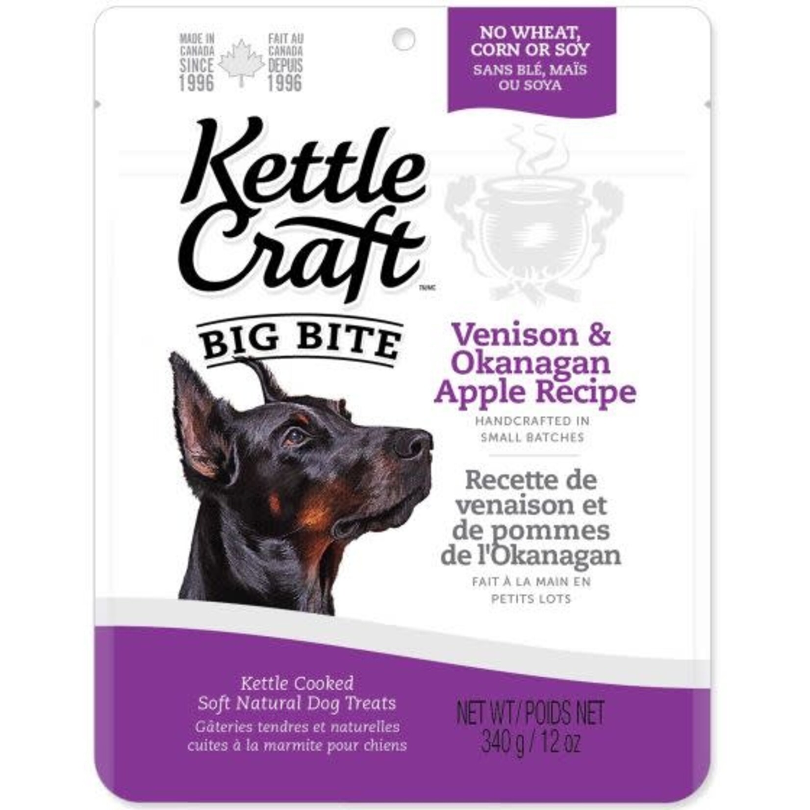 Kettle Craft Venison & Apple Big Bite 340 gm