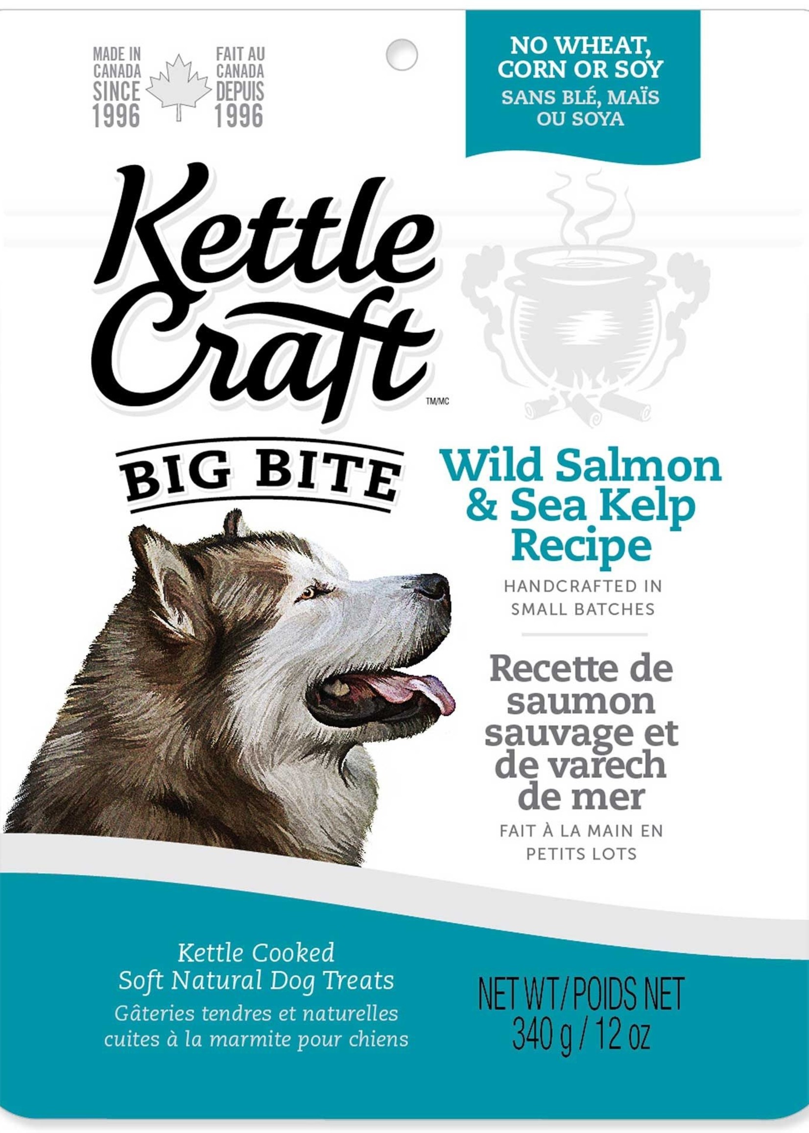 Kettle Craft Big Bite Wild Salmon & Sea Kelp 340g