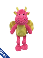Fou Fou Fou Fou Knotted Dragon Large Pink & Yellow