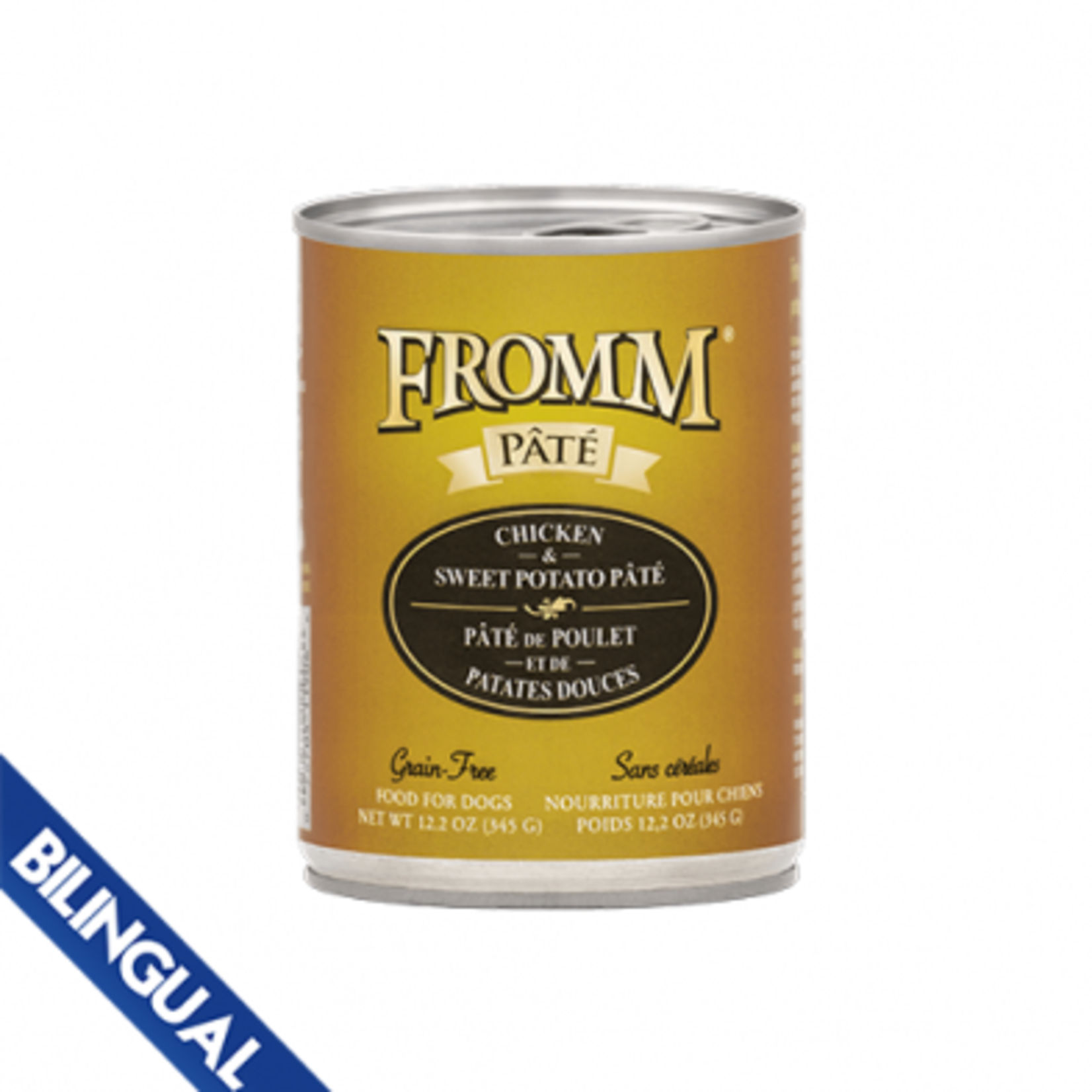 FROMM® Fromm Dog Chicken & Sweet Potato Pate 12.2oz