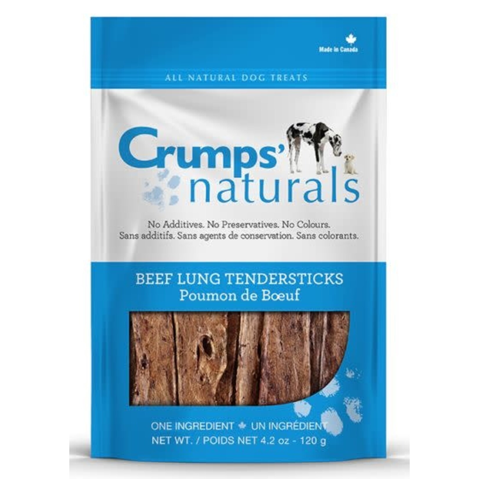 CRUMPS' NATURALS® Crumps Beef Lung Tendersticks 120g