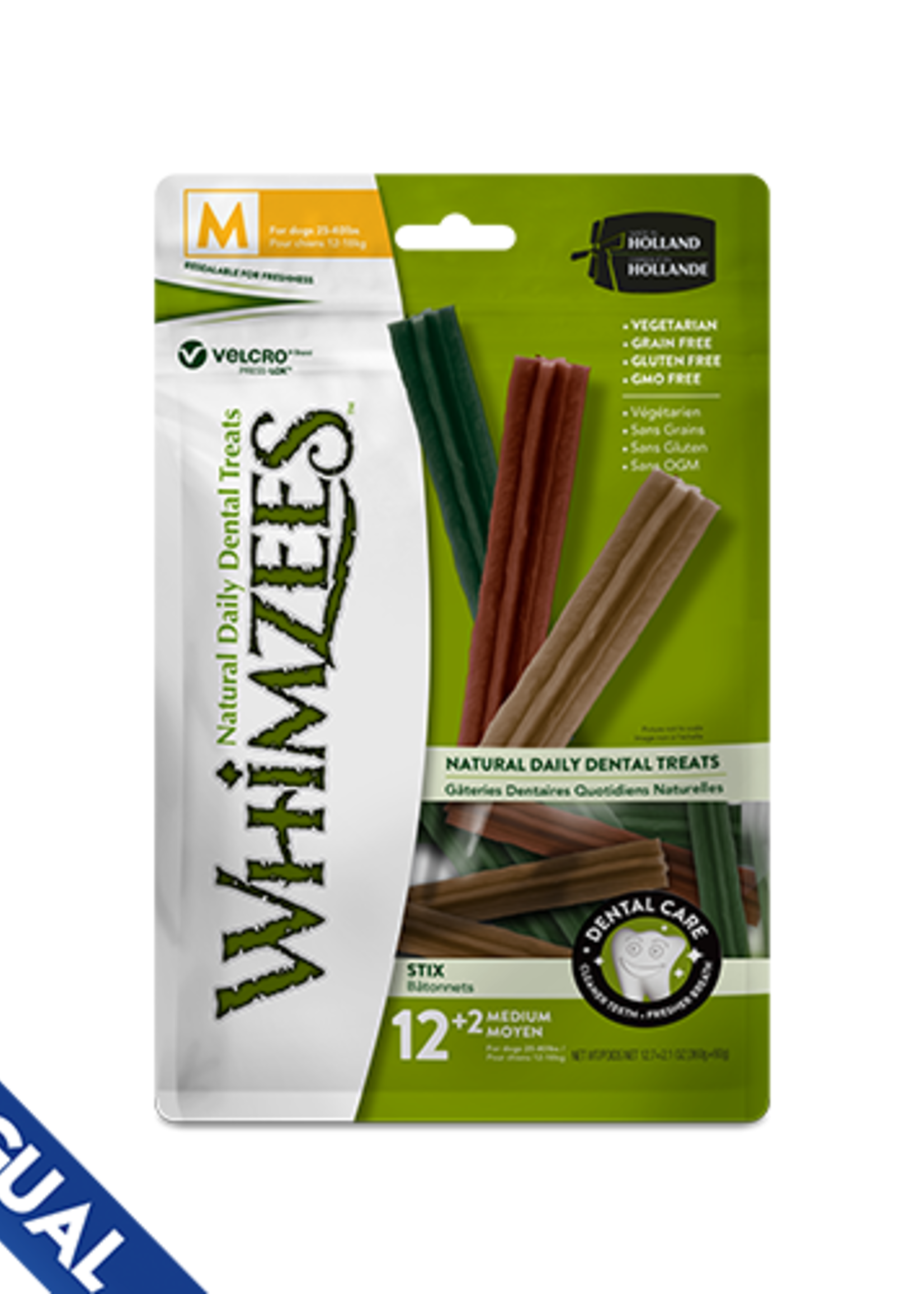 Whimzees™ Whimzees Pouch Stix Medium 14ct