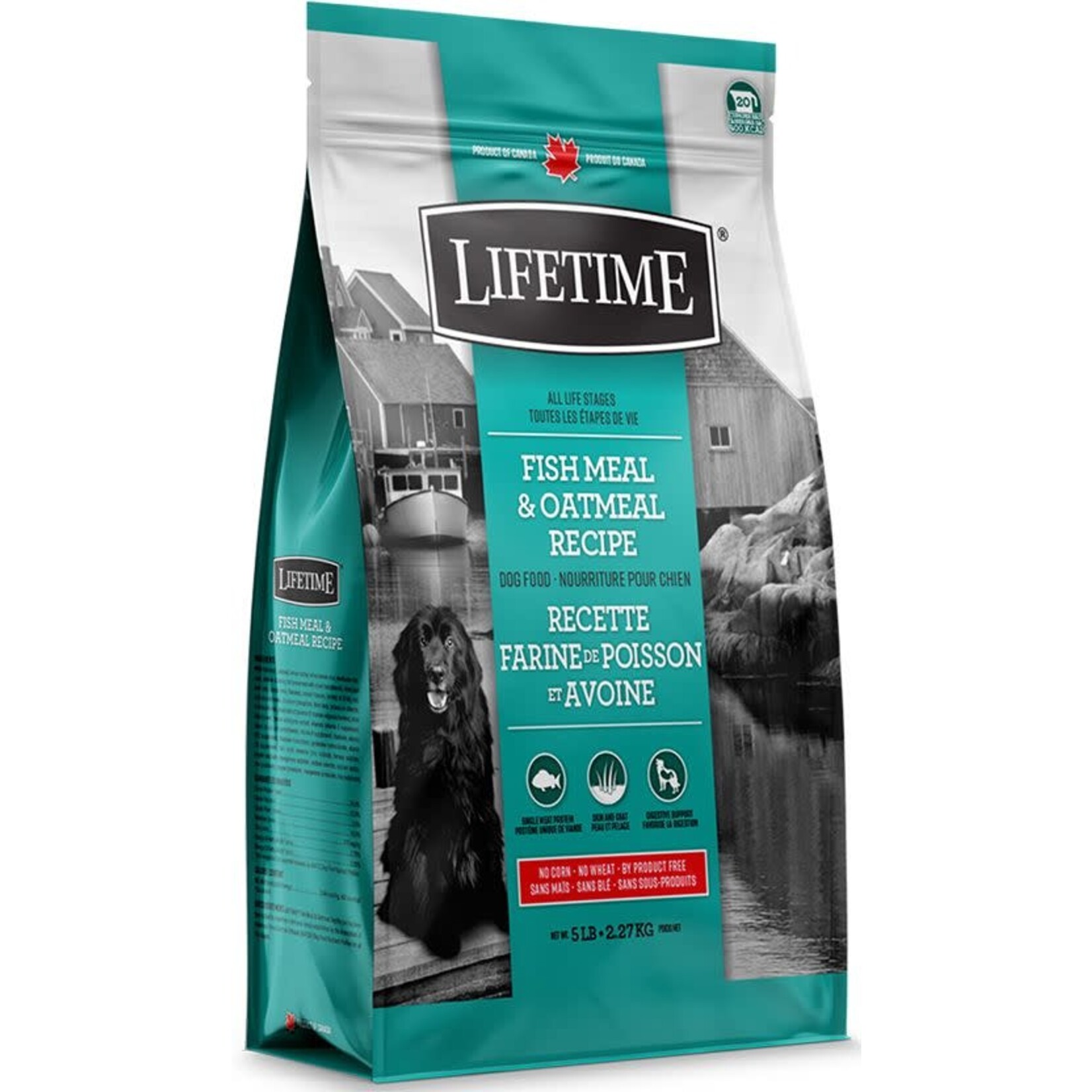 Lifetime Lifetime All Life Stages Fish Meal & Oatmeal Dog Food 2.27kg