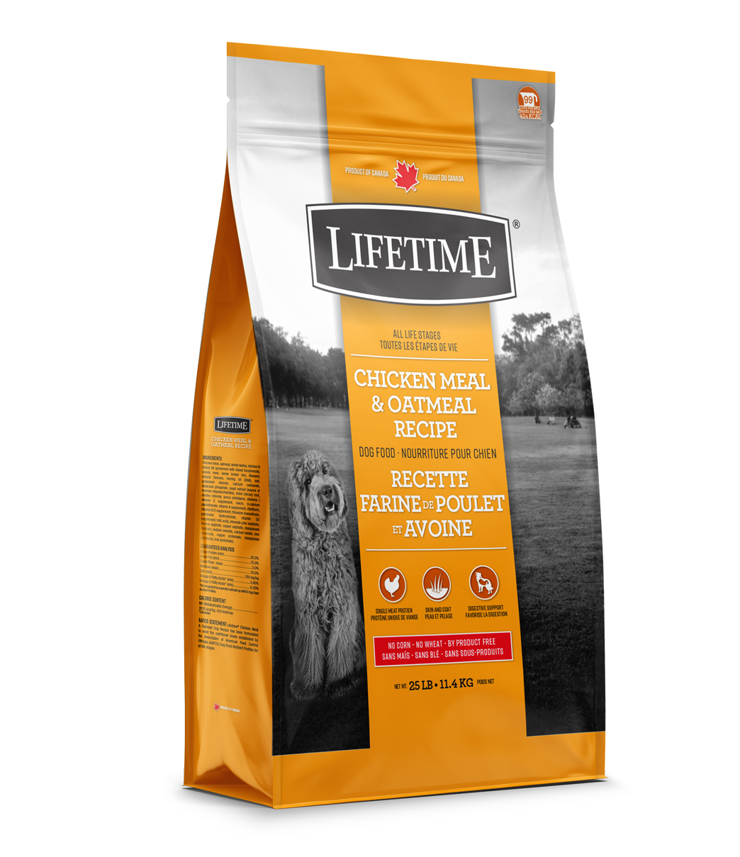 Lifetime All Stages Chicken & Oatmeal Dog Food 2.27kg Heritage Pet