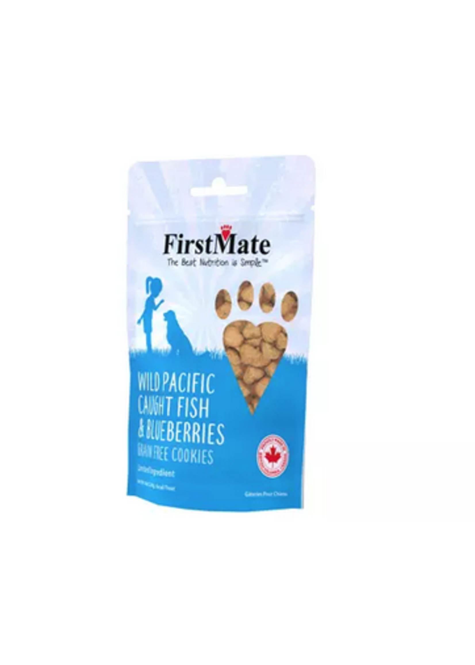 FirstMate FirstMate Treat Fish with Blueberry 8oz