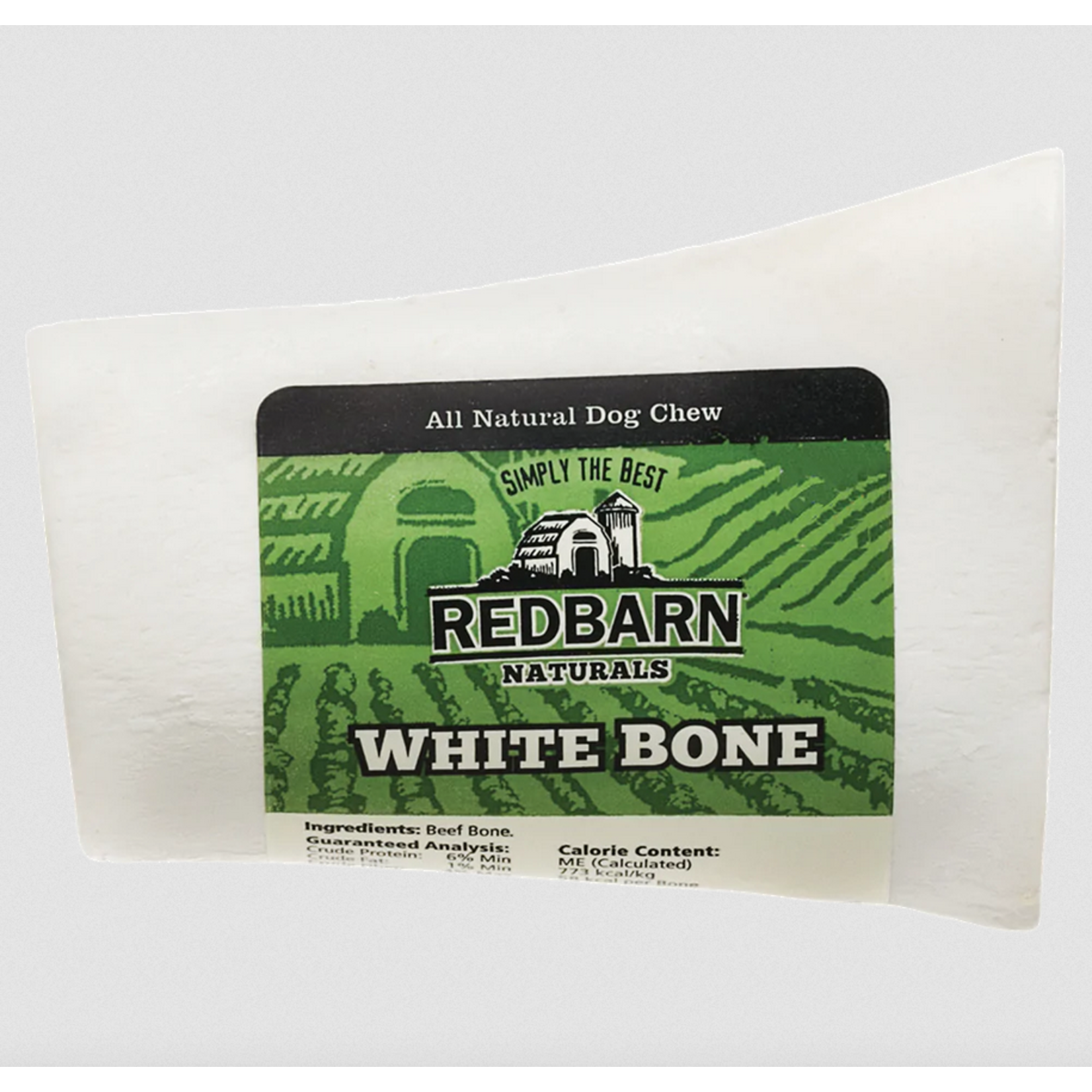 Red Barn White Bone Large Dog  single