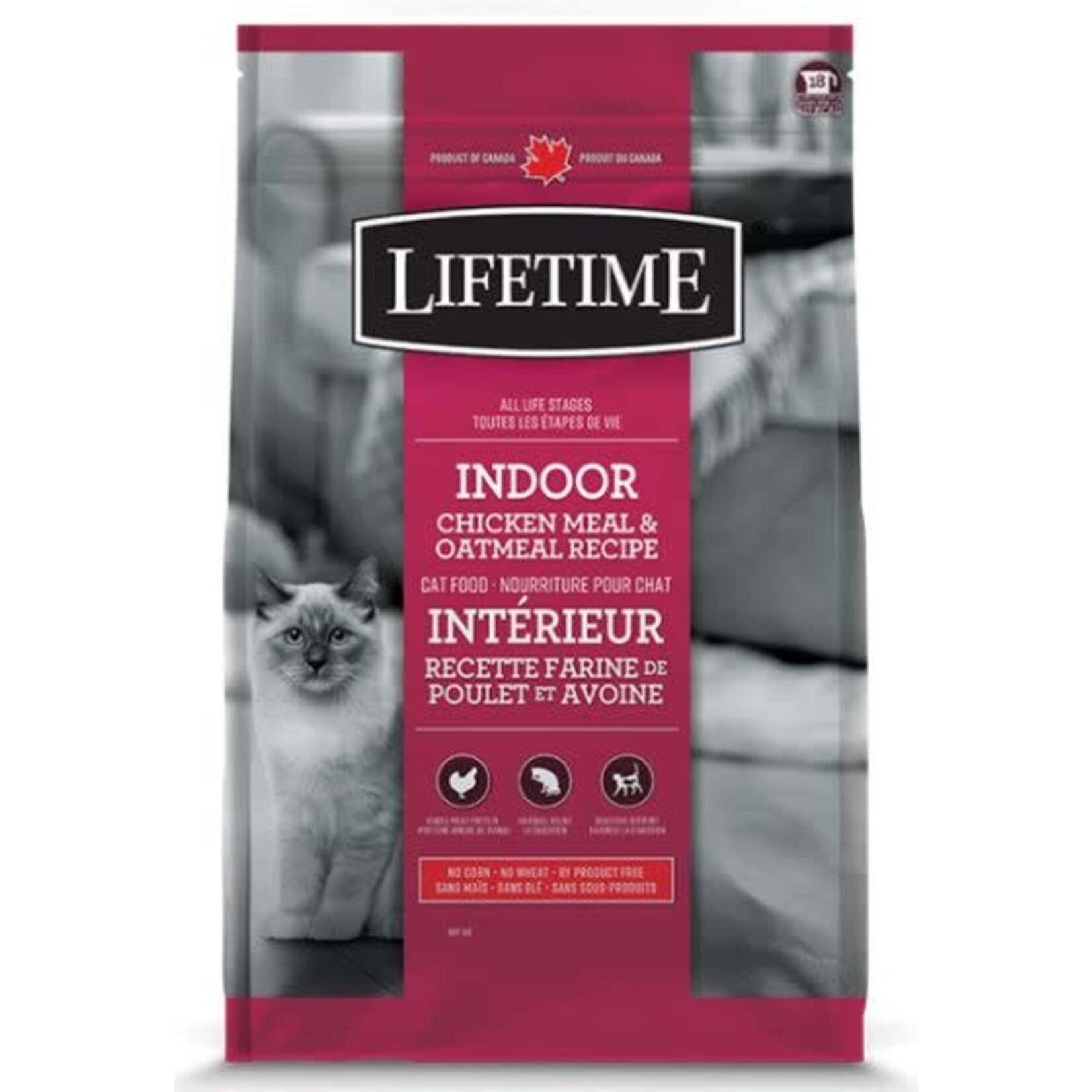 Lifetime Lifetime Cat Indoor Chicken and Oatmeal 6.5kg