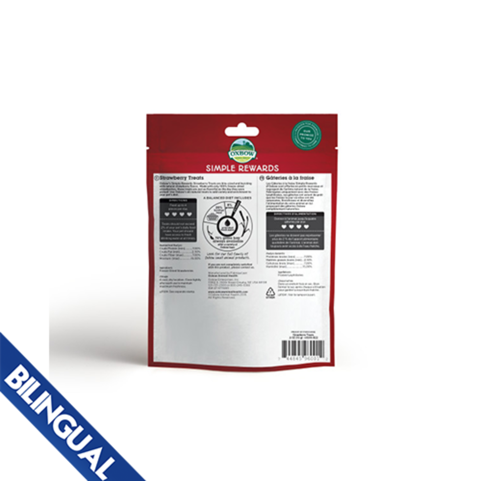 Oxbow Strawberry Small Animal Treats