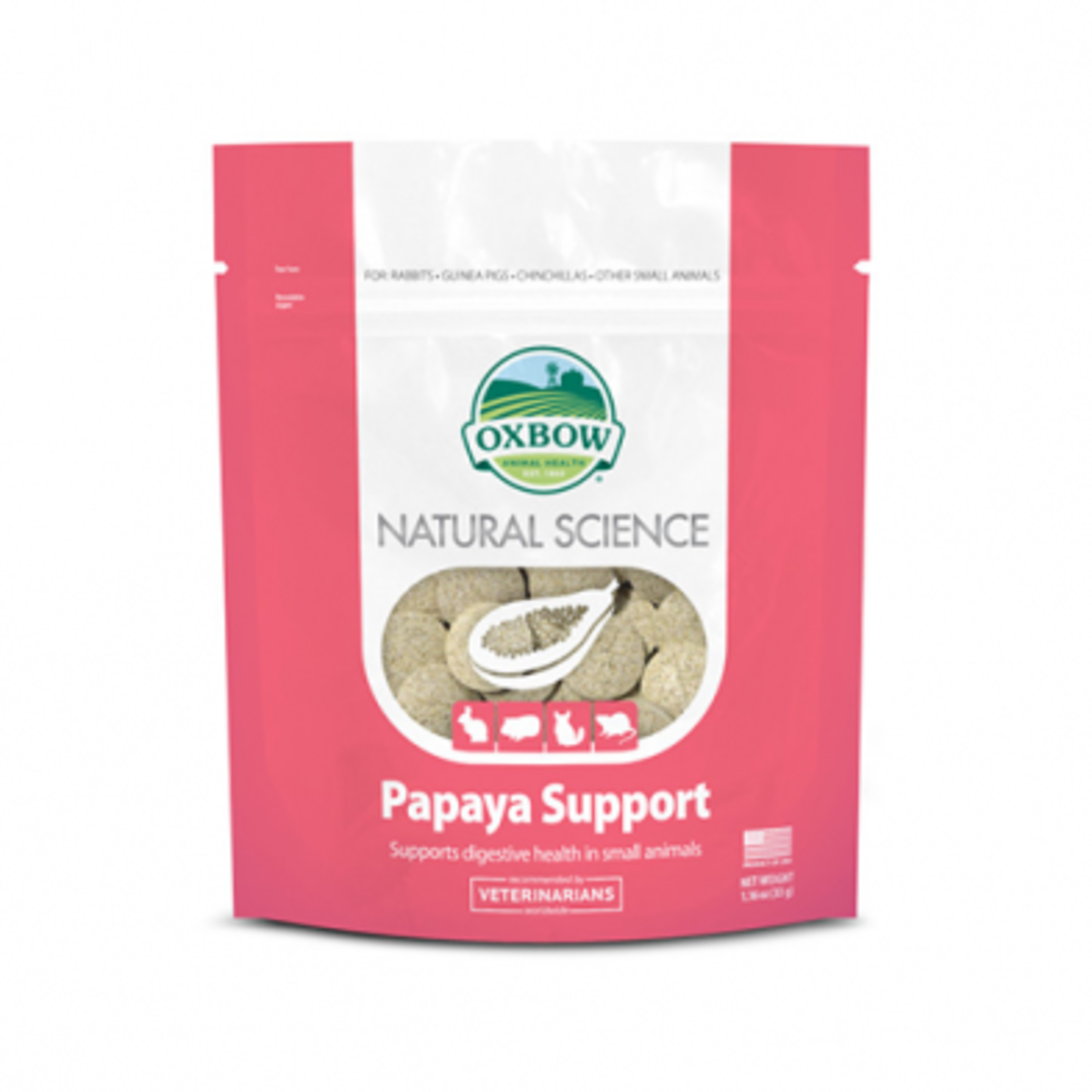 Oxbow Animal Heath Papaya Digestive Support 60ct