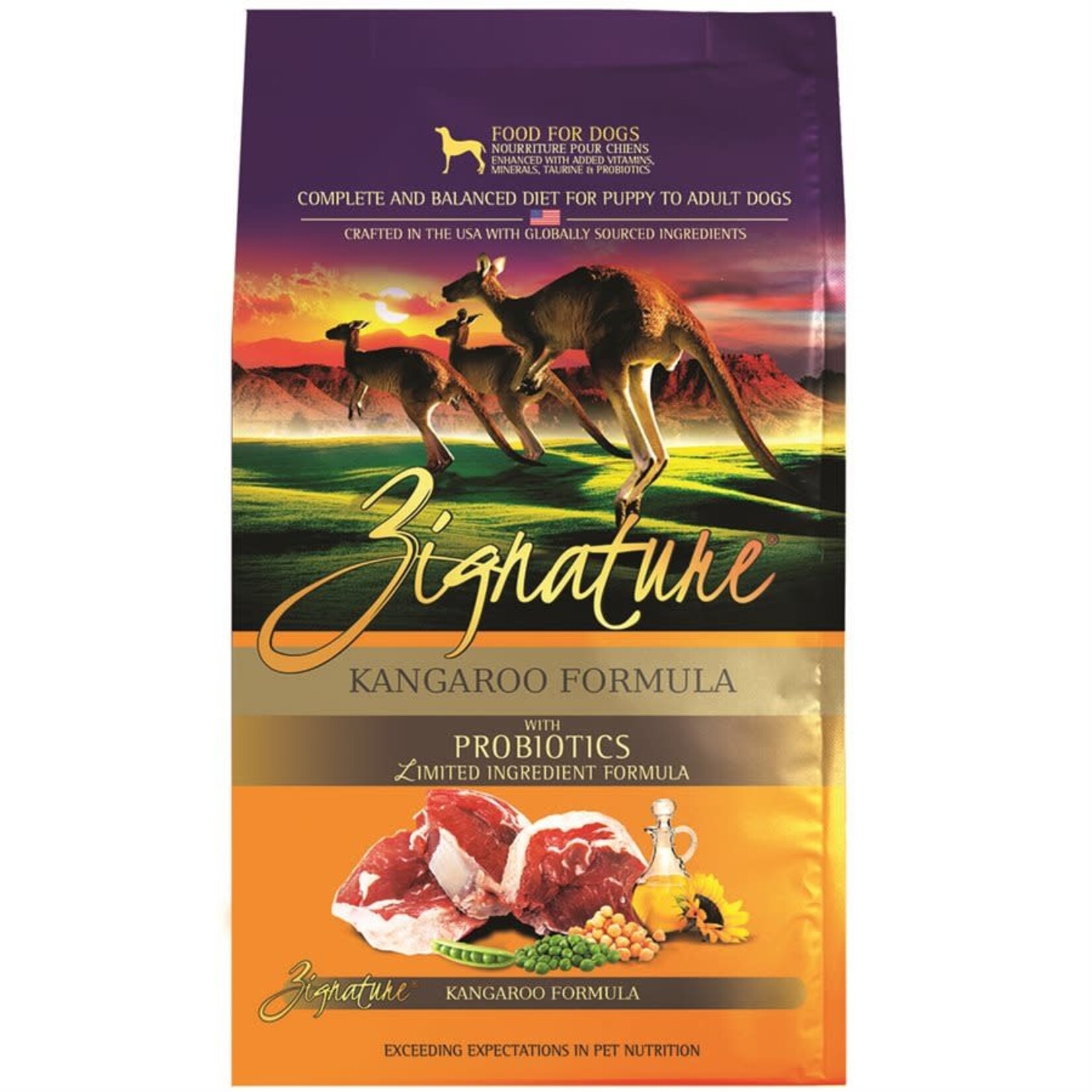 Zignature Zignature Grain-Free Limited Ingredient Kangaroo Dog Food 25lb