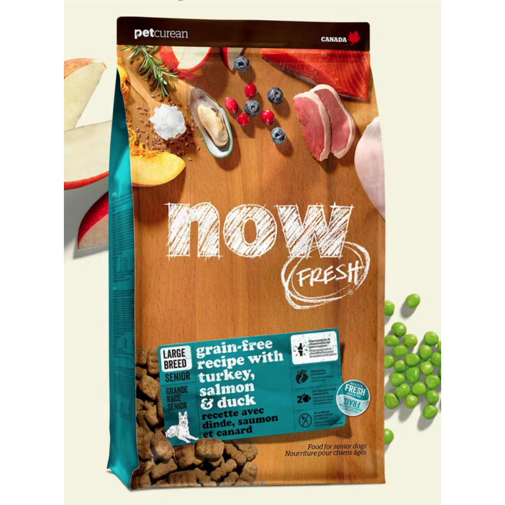 Now Fresh Now Fresh Grain Free Dog Large Breed Turkey Salmon Duck 12 lb