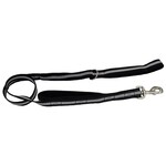 Coastal® Coastal Double Handle Bungee Leash Black Grey 1inx4ft
