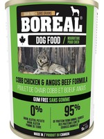 Boreal Dog Cobb Chicken & Angus Beef Can 369gm.