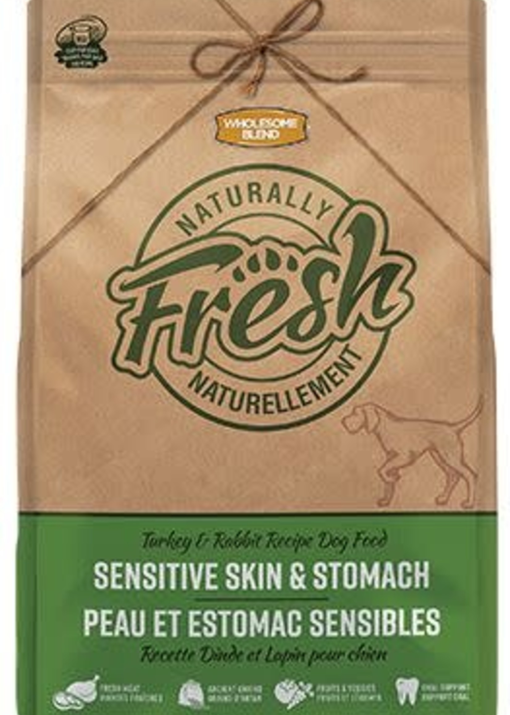 Wholesome Blend Wholesome Blend Naturally Fresh Turkey & Rabbit Senstve Skin Stomach 11.36kg