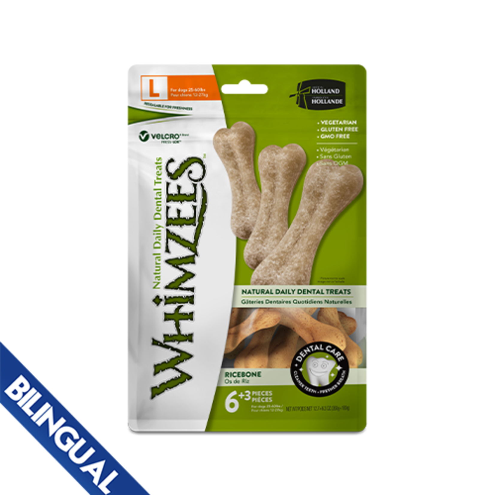 Whimzees™ Whimzees Rice Bone Large 19oz