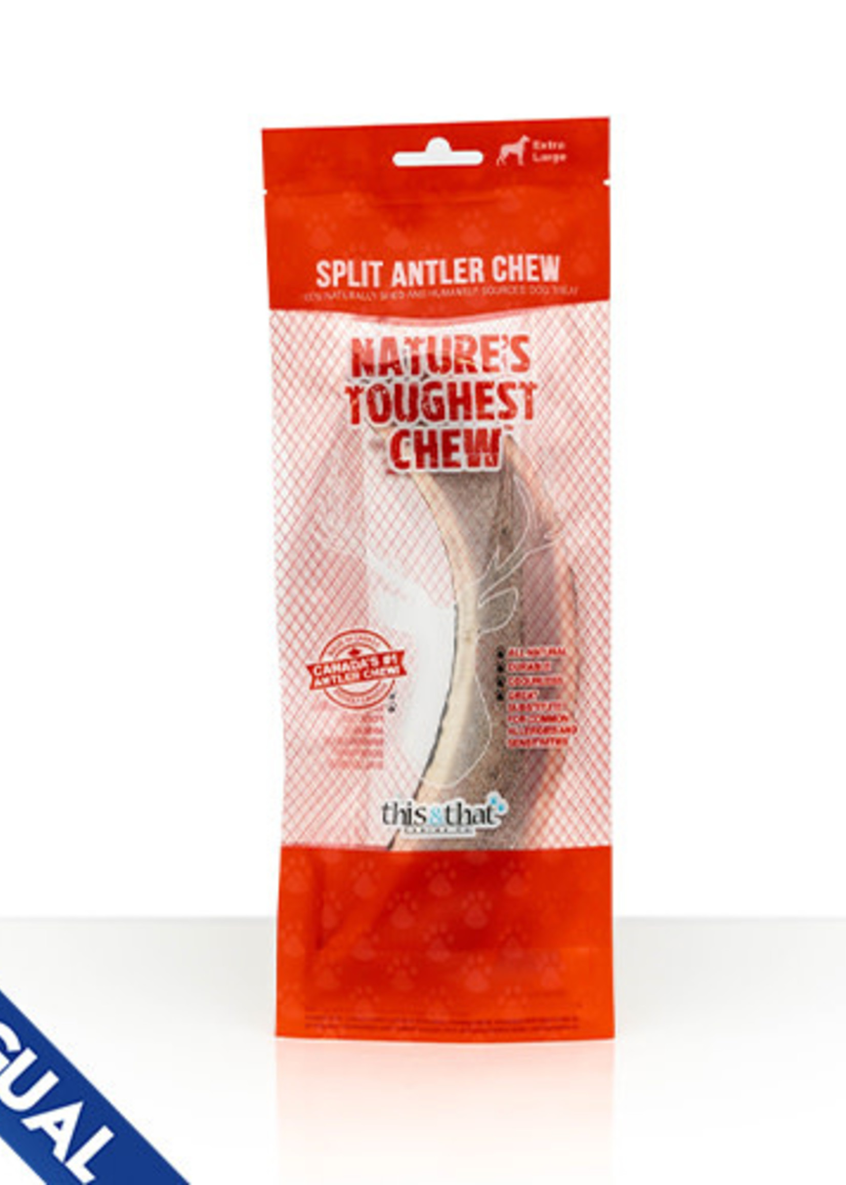 This & That Split Antler Chew X-Large